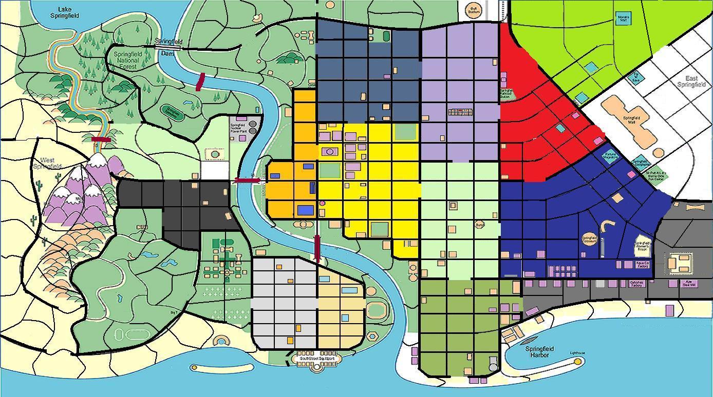 the map